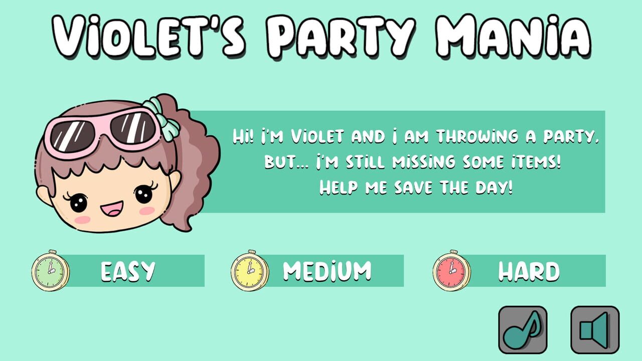 Violet's Party Mania — Screenshot 2
