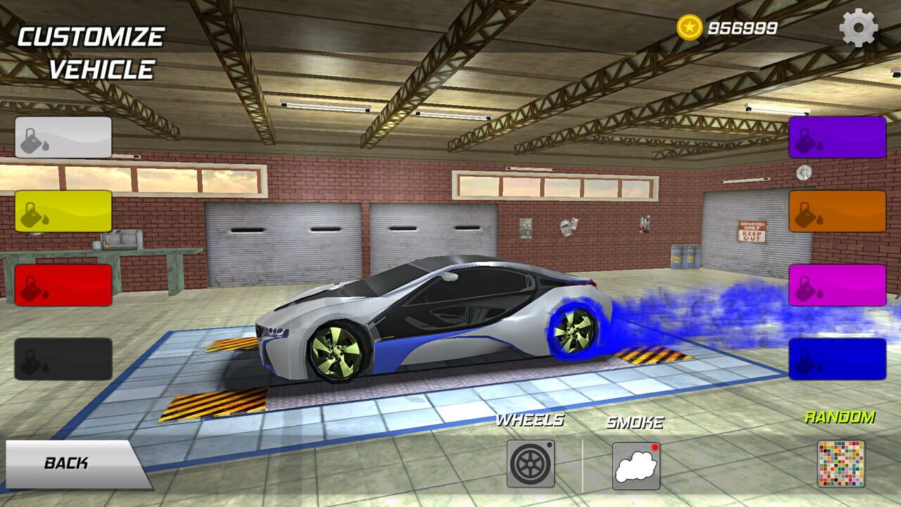 Drift racing car — Screenshot 1