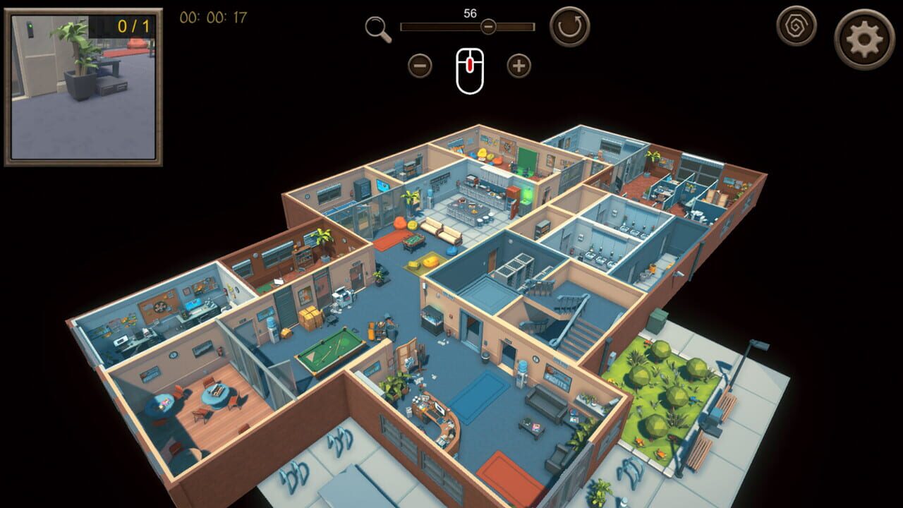 Hidden Office Top-Down 3D — Screenshot 1