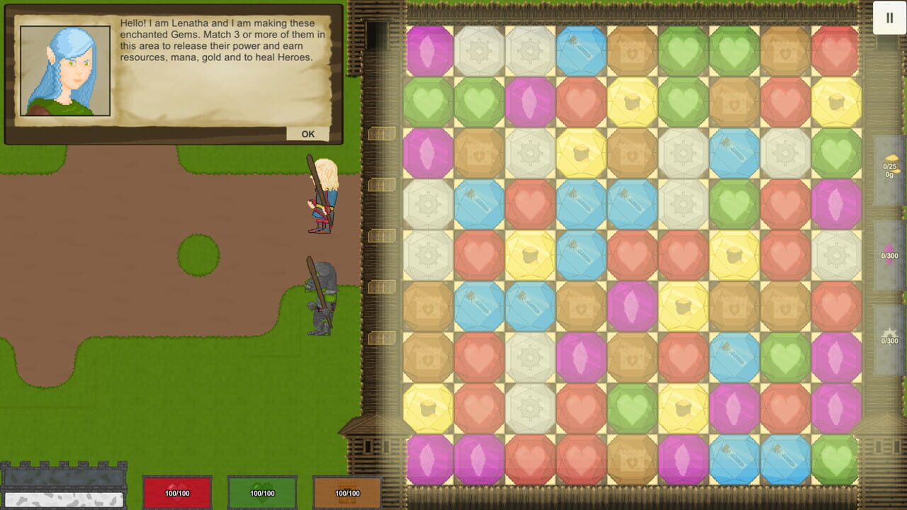 Gems Defenders — Screenshot 1
