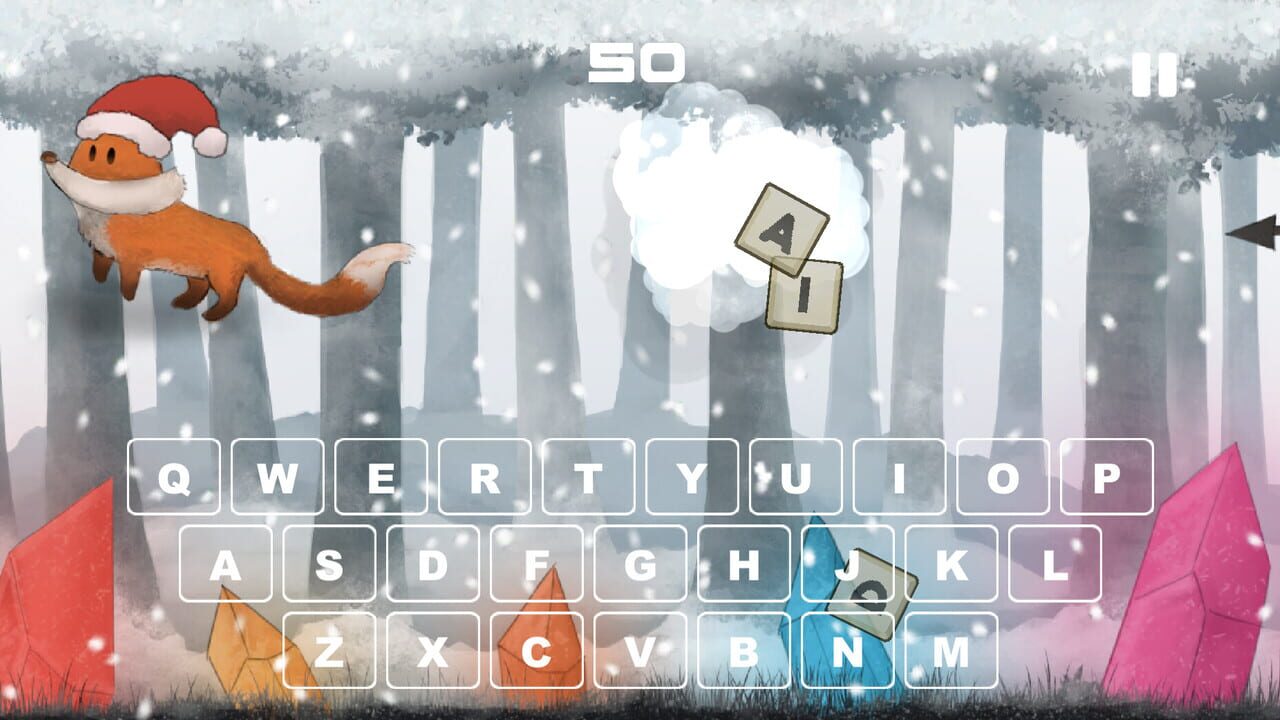 Red Fox and the Four Seasons: Typing Game Image