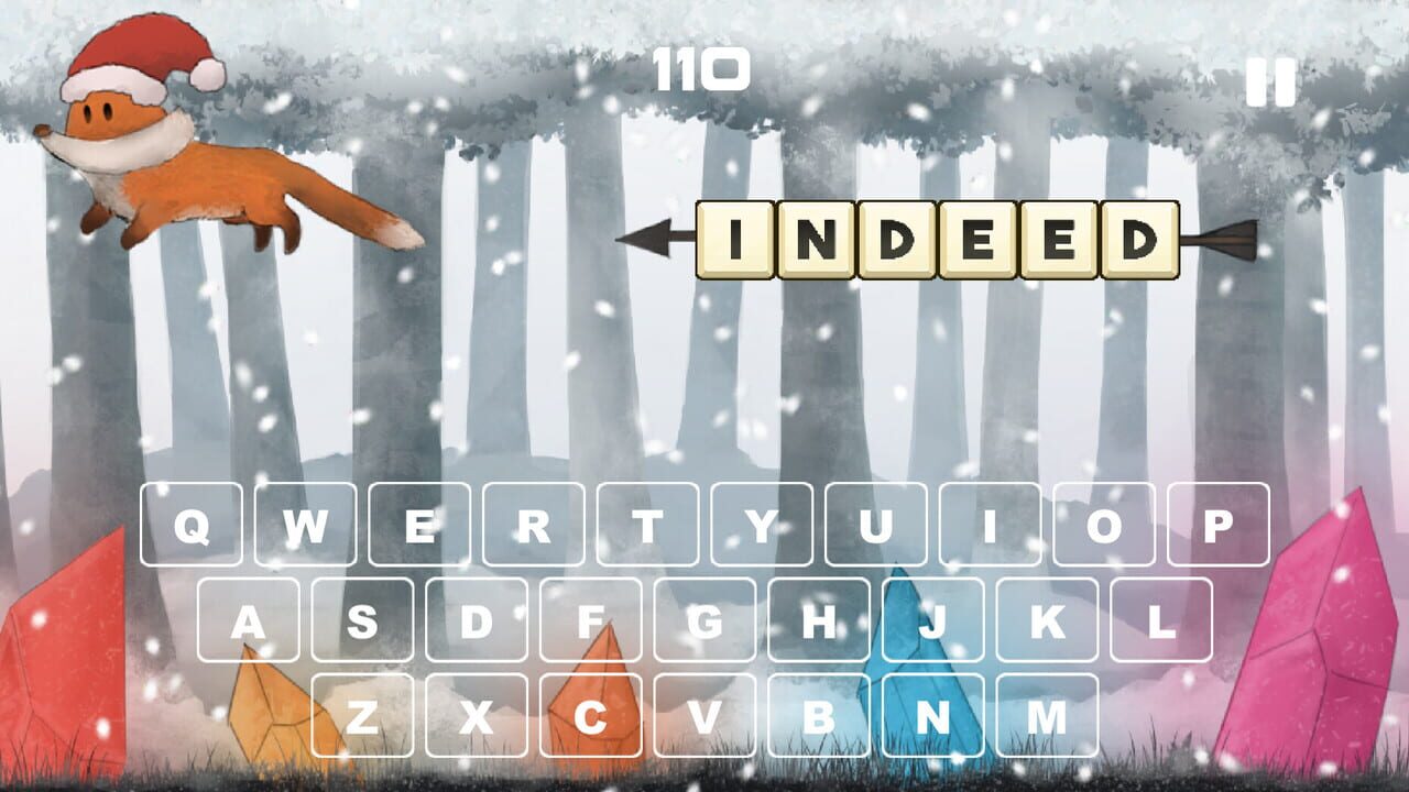 Red Fox and the Four Seasons: Typing Game Image