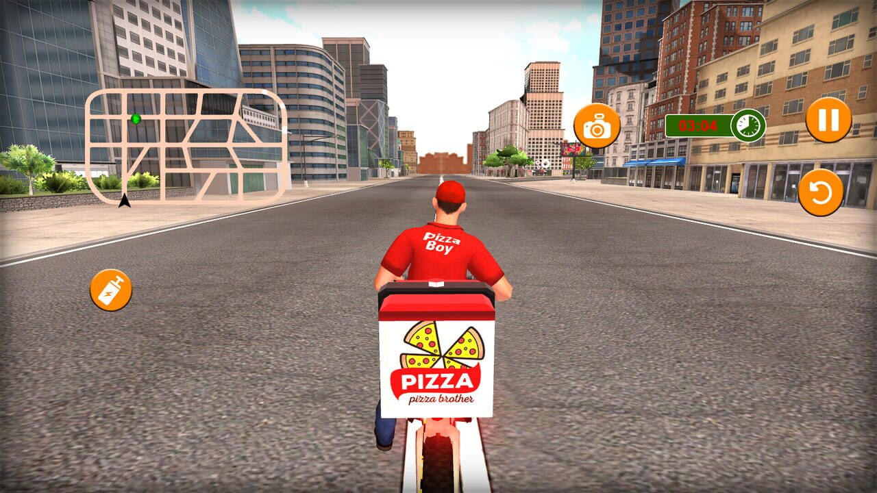 Moto Pizza Courier — Screenshot 1