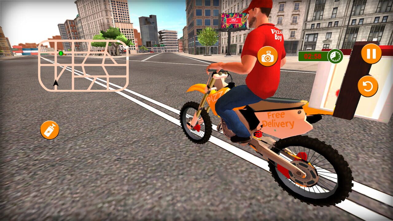 Moto Pizza Courier — Screenshot 3