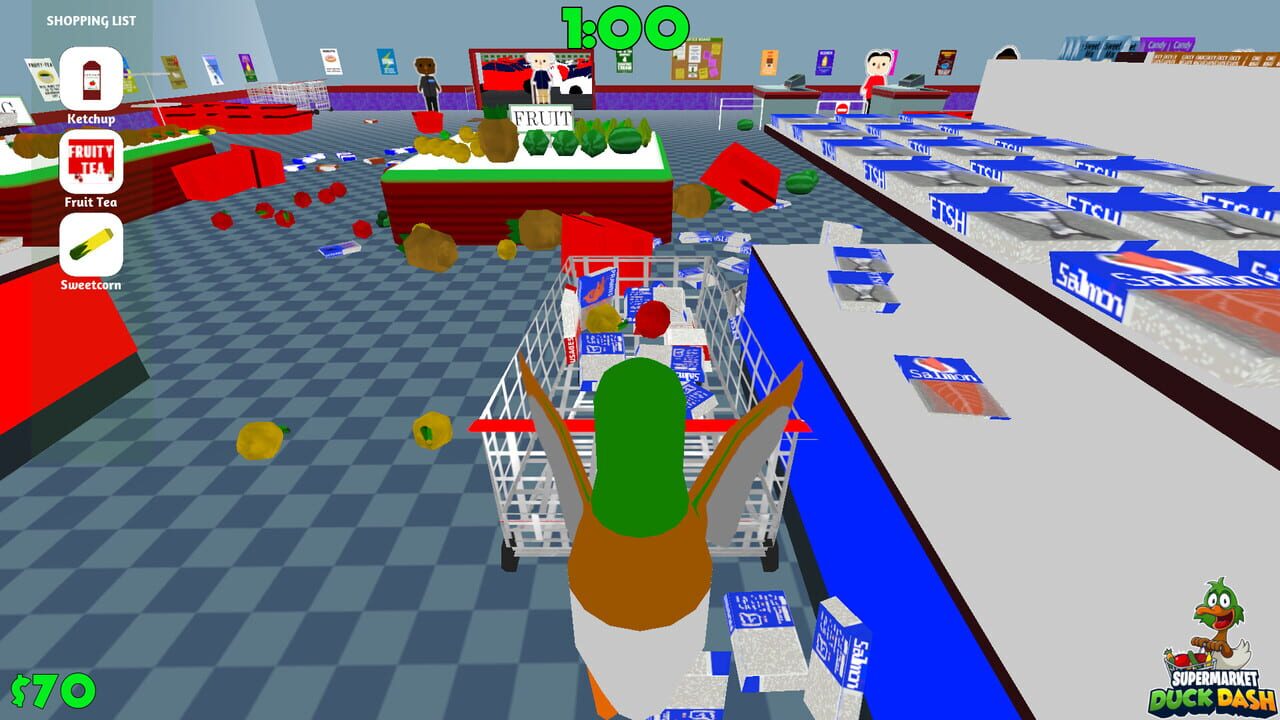 Supermarket Duck Dash — Screenshot 4