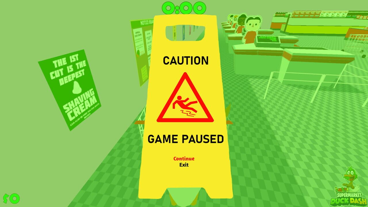 Supermarket Duck Dash — Screenshot 1