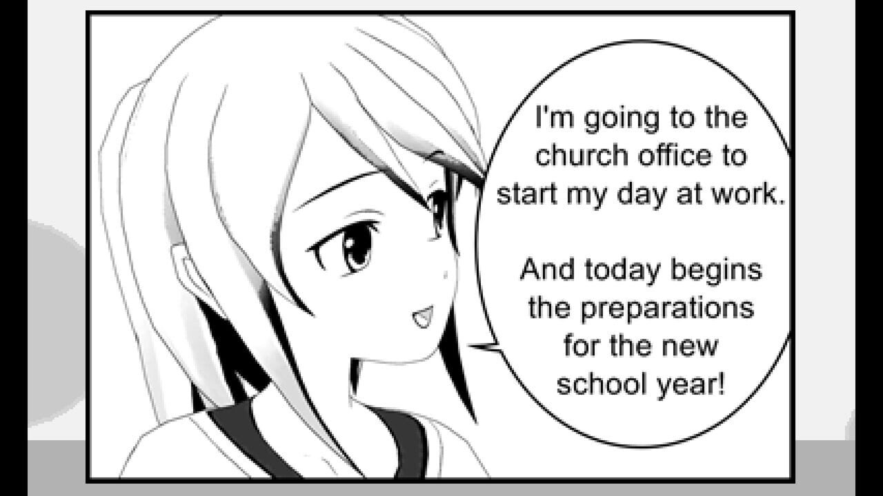Welcome to James' Story in the World of Our Church and Halloween: Visual Novel — Screenshot 3