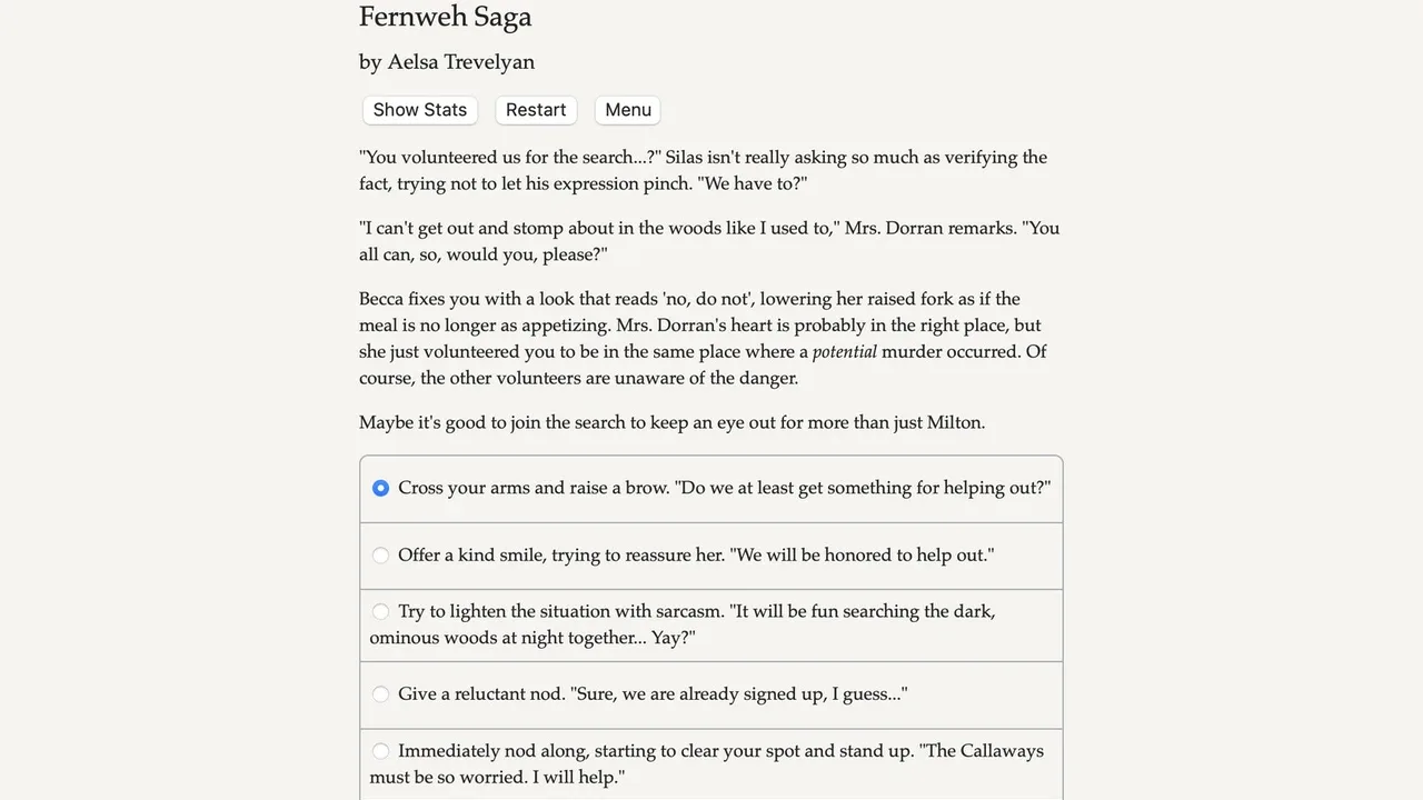 The Fernweh Saga: Book One screenshot 6
