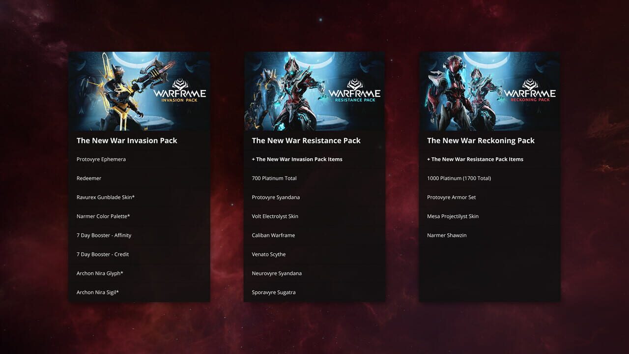Warframe: The New War - Reckoning Pack — Screenshot 1