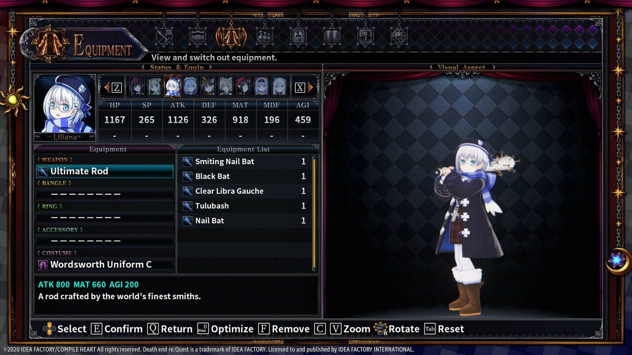 Death end re;Quest 2 - Ultimate Weapon Set