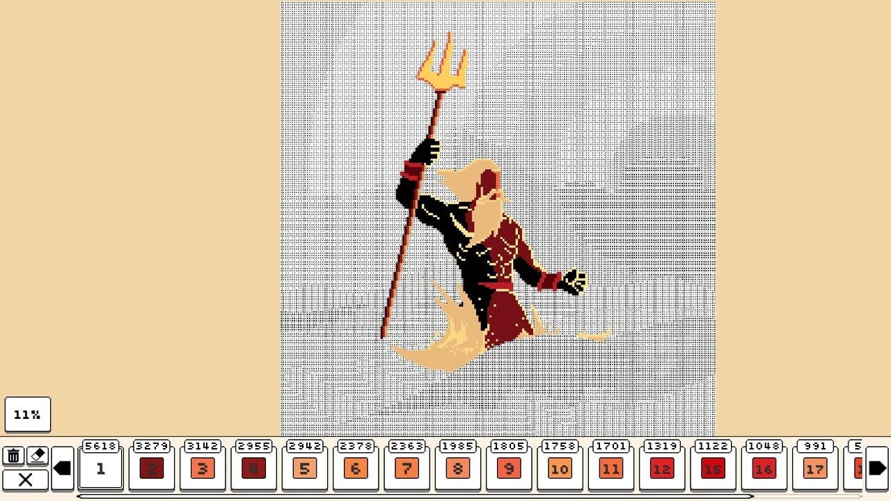 Coloring Pixels: Mythology Pack — Screenshot 5