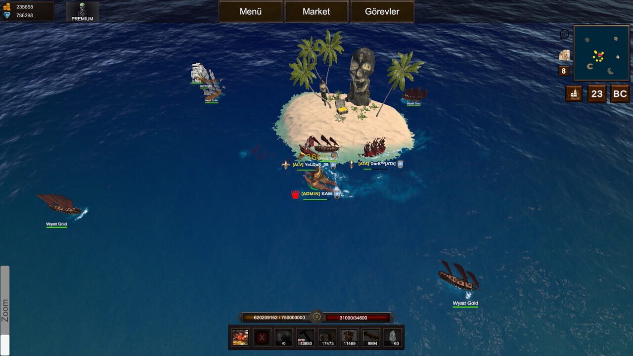 Naval Battle Online — Screenshot 5