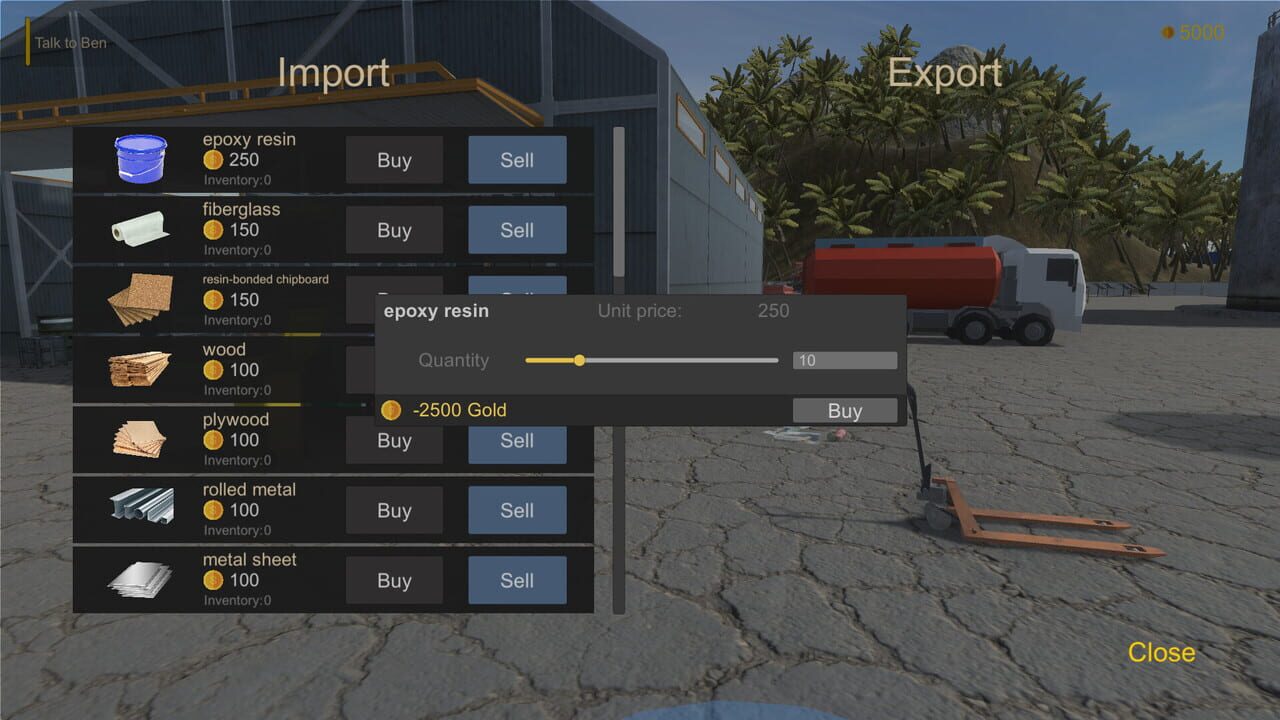 Boat Builder: Andy's Story — Screenshot 1