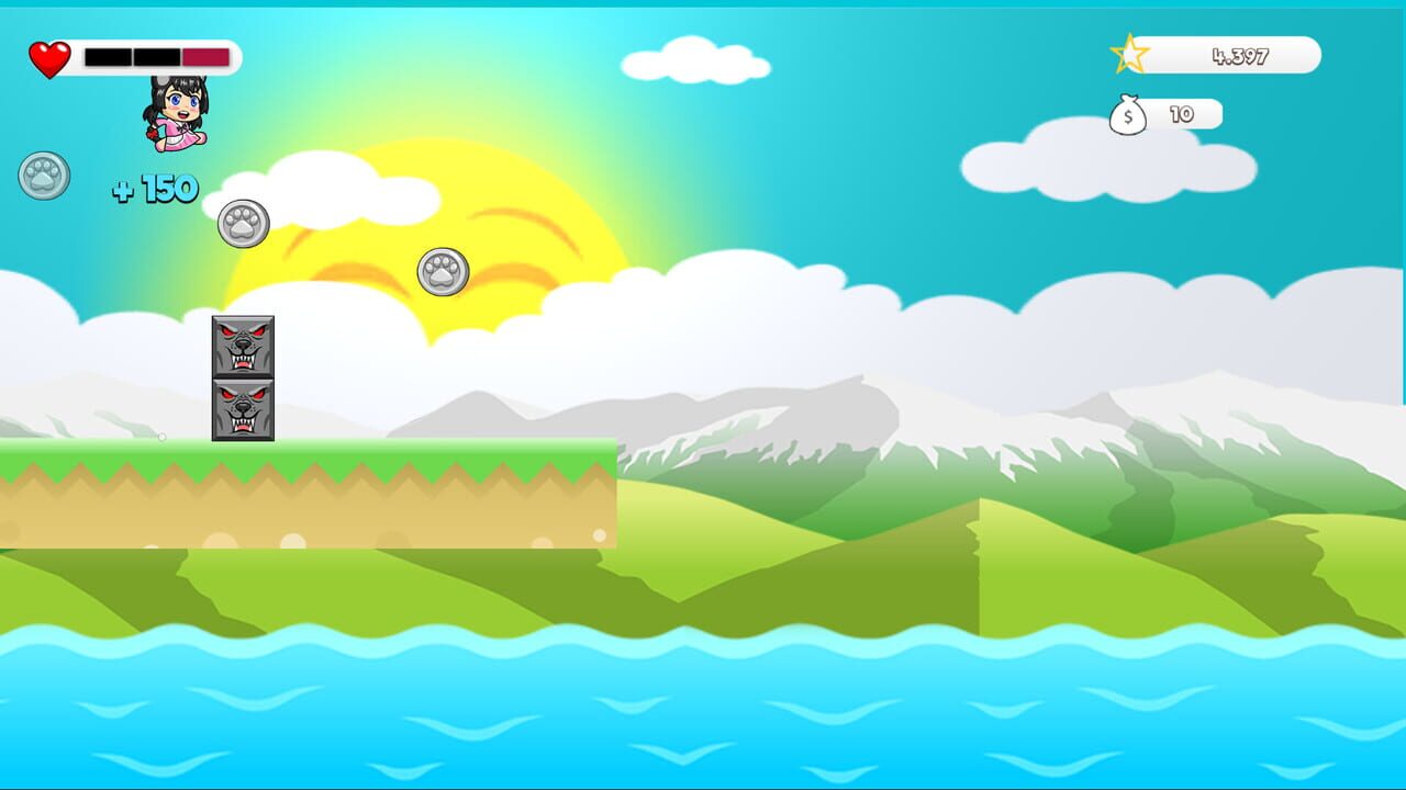 Anime Catgirl Runner — Screenshot 1