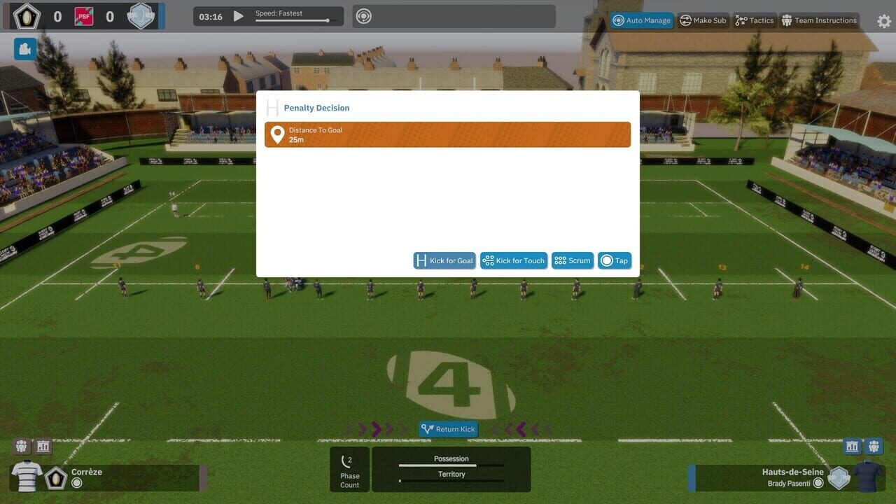 Rugby Union Team Manager 4 Image