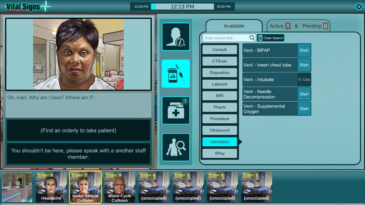 Vital Signs: Emergency Department - Older Adult Cases Package — Screenshot 5