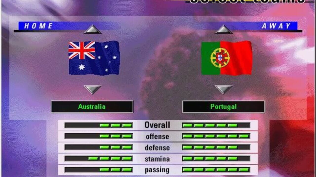 Microsoft Soccer — Screenshot 5