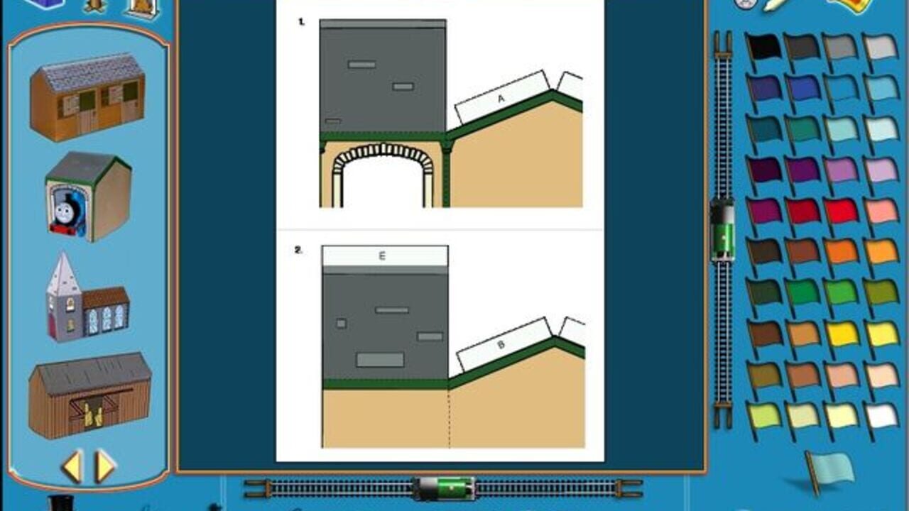 Thomas and the Magic Railroad Print Studio Screenshot 1
