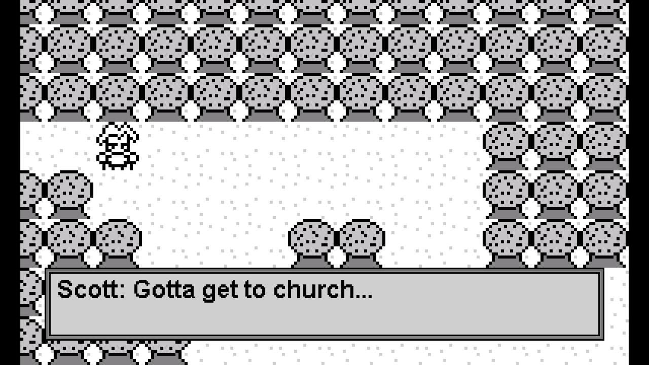 Welcome to Scott's Story in the World of Our Church and Halloween: Visual Novel — Screenshot 3