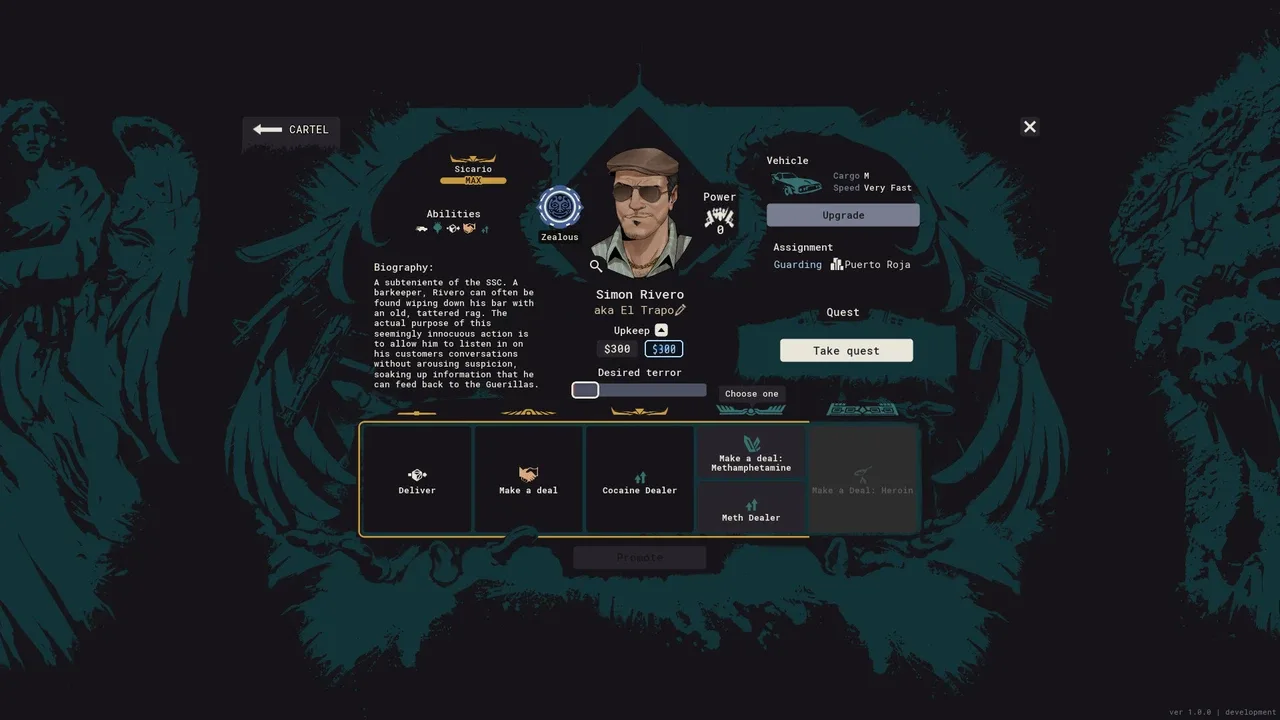 Cartel Tycoon: Lieutenants Pack - Guerilla screenshot 1