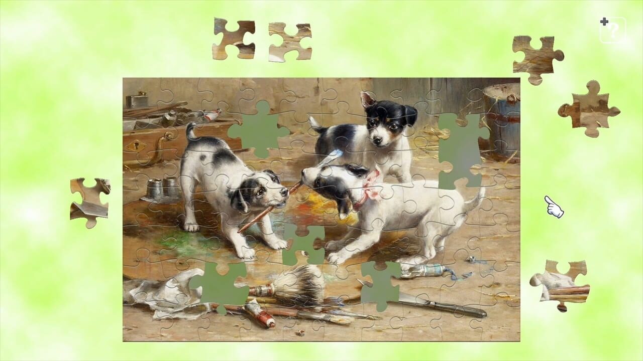 Jigsaw Masterpieces: Masterpieces of World - Dogs and Cats in the Painting Image