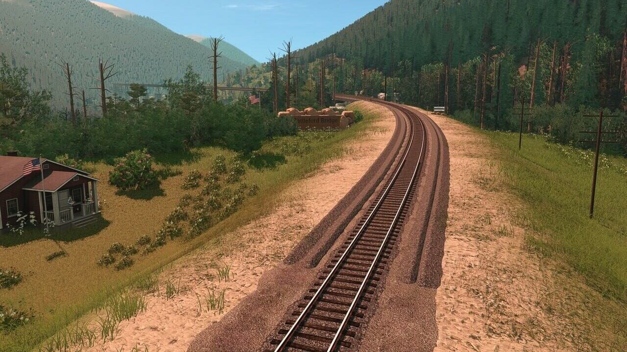 Trainz Railroad Simulator 2022: USA Route - Far Northern Mountains Image