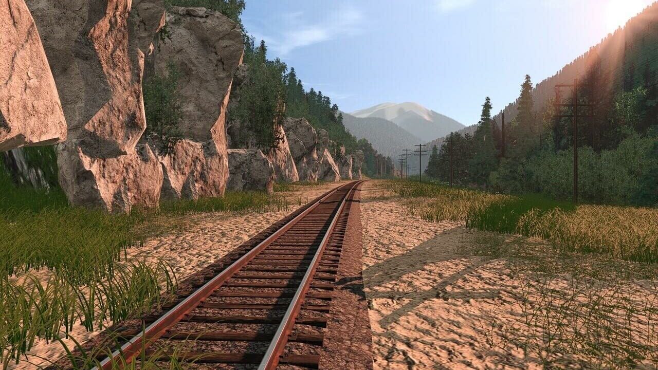 Trainz Railroad Simulator 2022: USA Route - Far Northern Mountains Image