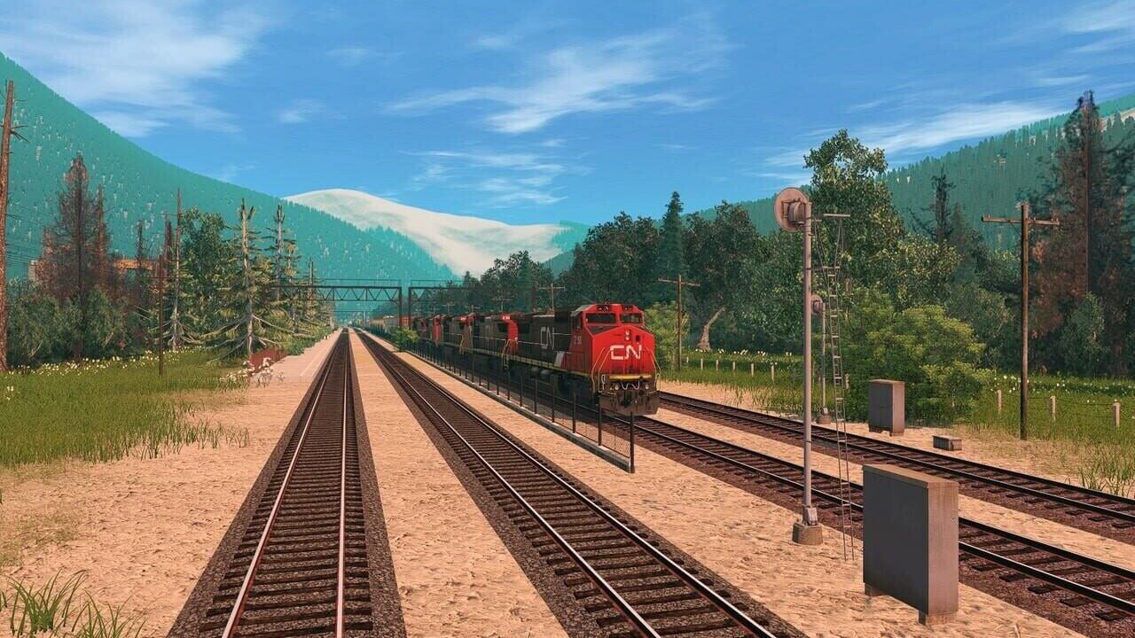 Trainz Railroad Simulator 2022: USA Route - Far Northern Mountains Image