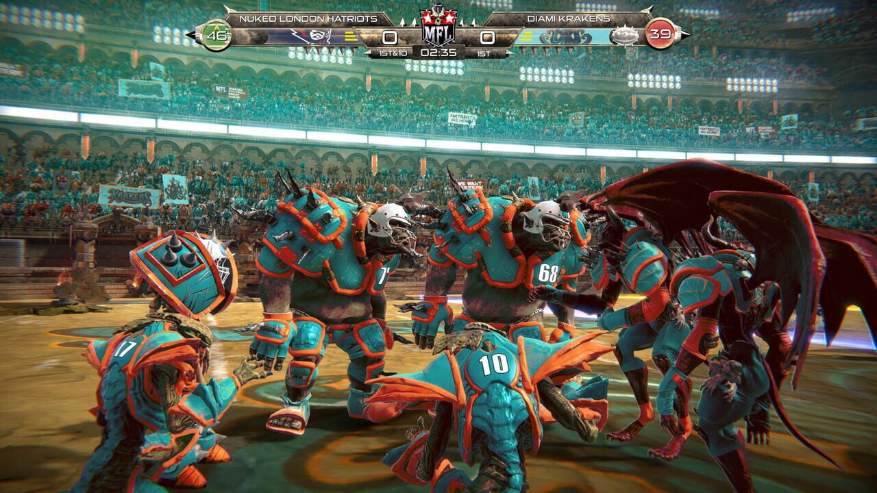 Mutant Football League: Diami Krakens — Screenshot 4