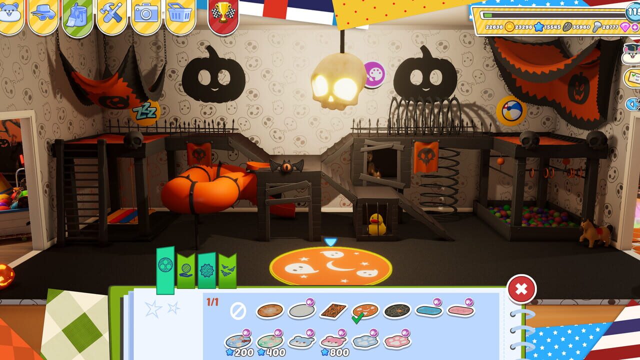 Hamster Playground: Spooky Hamster House Image