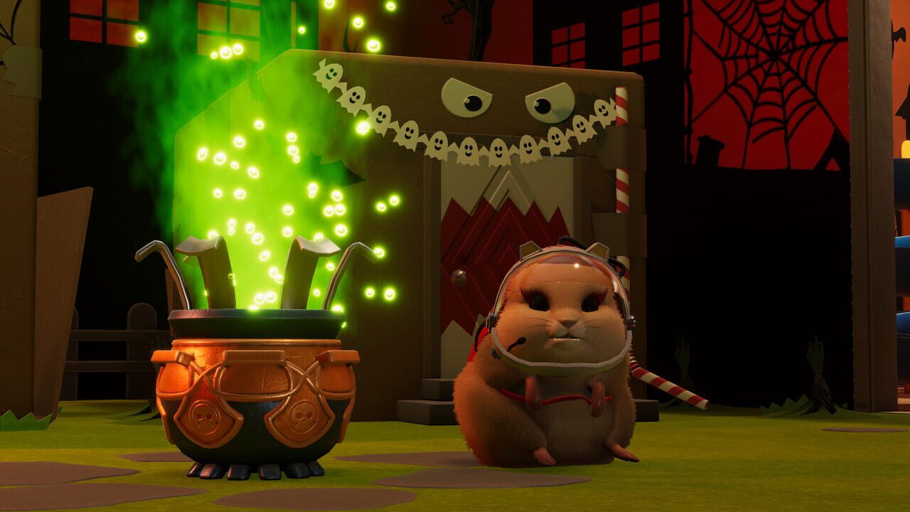 Hamster Playground: Spooky Hamster House Image