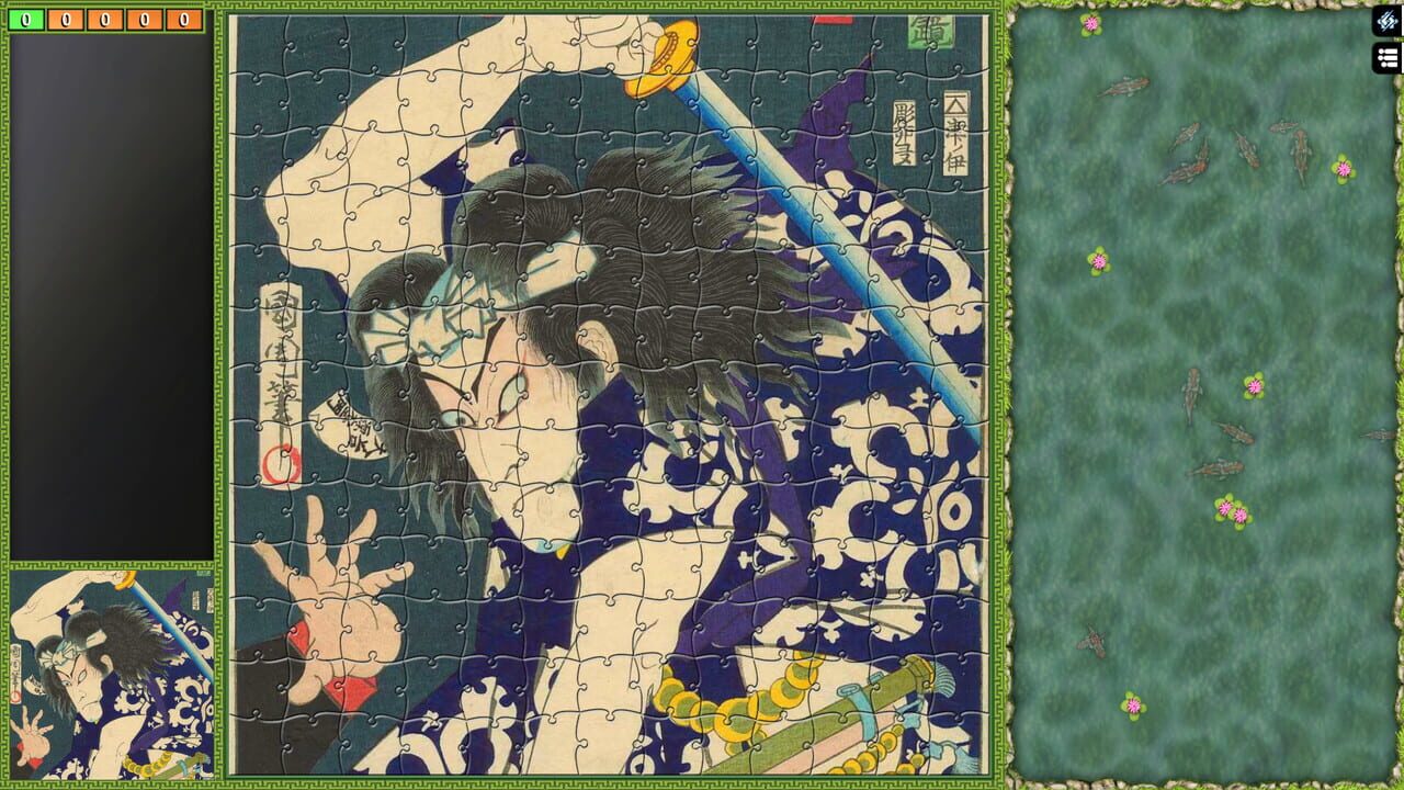 Pixel Puzzles Ultimate: Ukiyo-e 3 Image