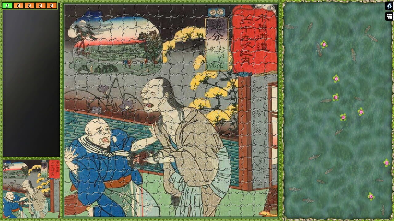 Pixel Puzzles Ultimate: Ukiyo-e 3 Image