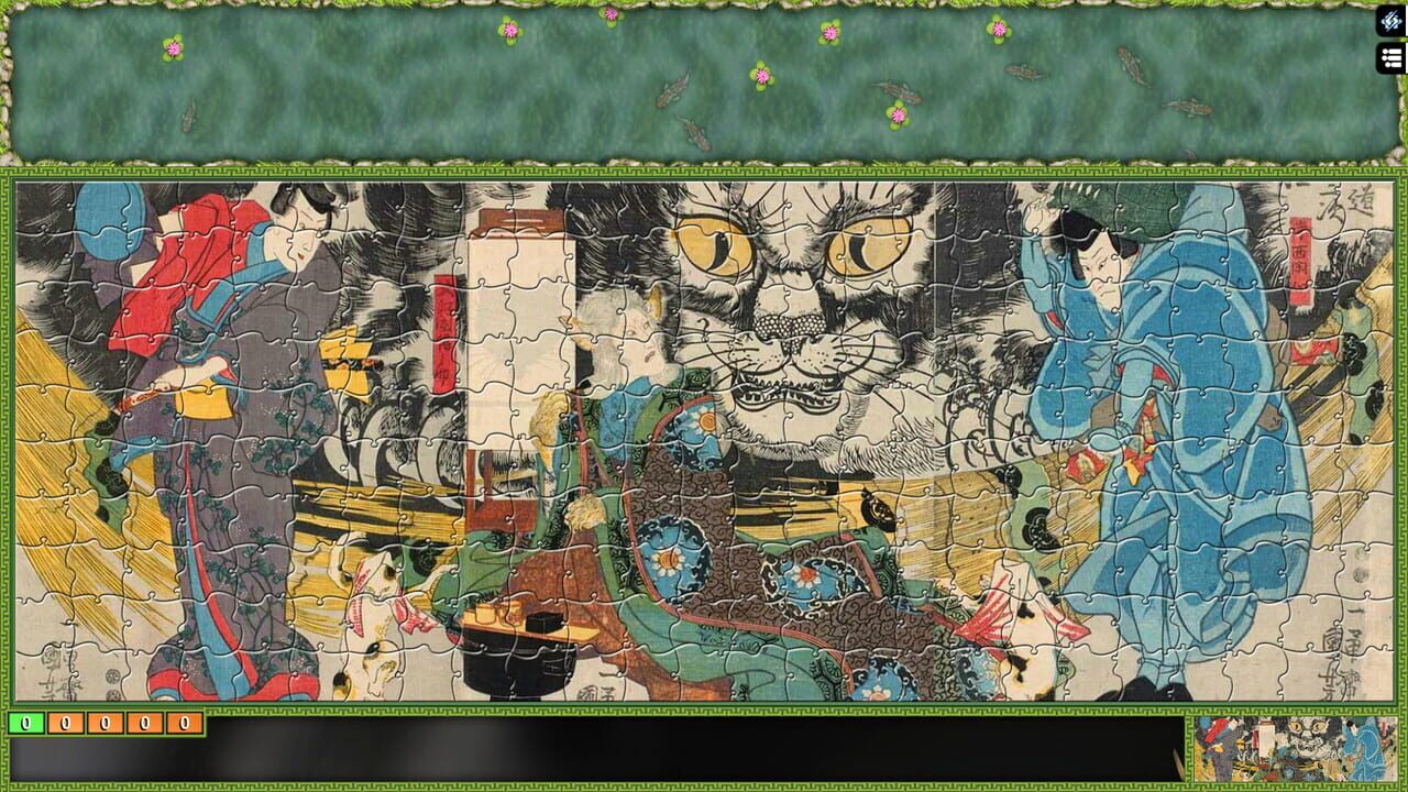 Pixel Puzzles Ultimate: Ukiyo-e 3 Image