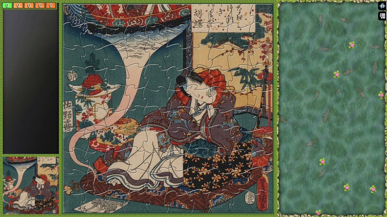 Pixel Puzzles Ultimate: Ukiyo-e 3 Image