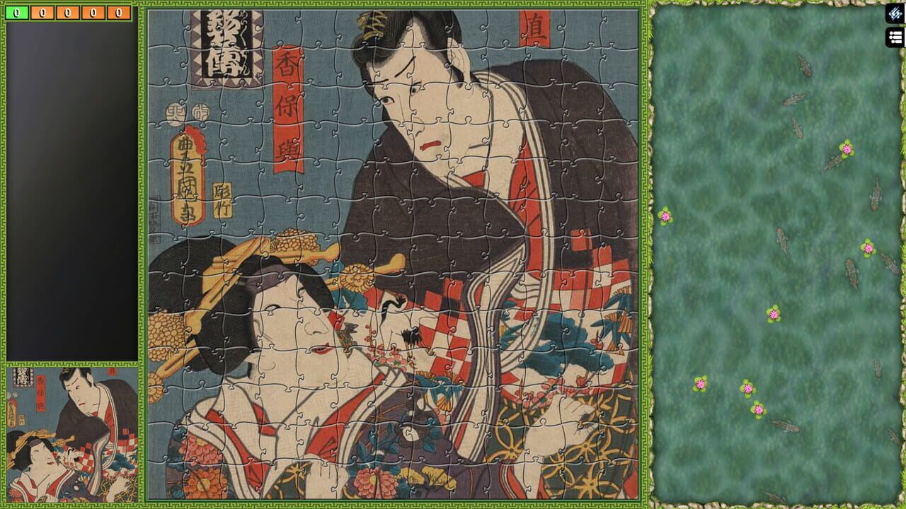 Pixel Puzzles Ultimate: Ukiyo-e 3 Image