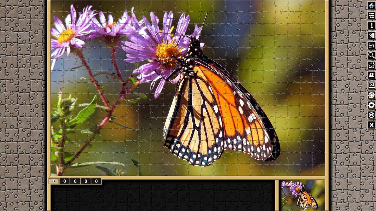 Pixel Puzzles Traditional Jigsaws: Pack - Butterflies — Screenshot 2