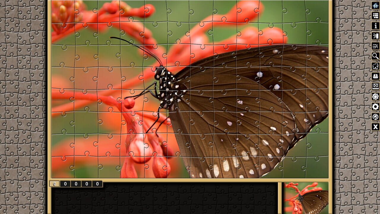 Pixel Puzzles Traditional Jigsaws: Pack - Butterflies — Screenshot 3