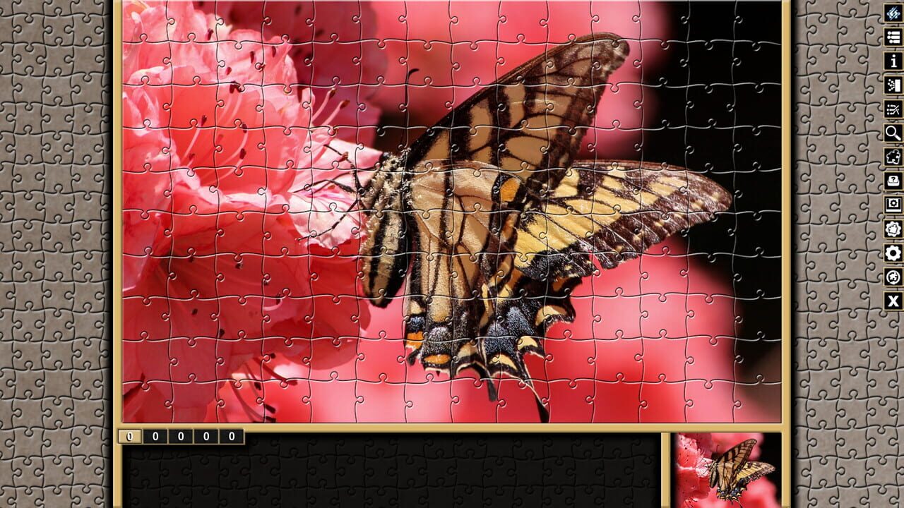 Pixel Puzzles Traditional Jigsaws: Pack - Butterflies — Screenshot 4