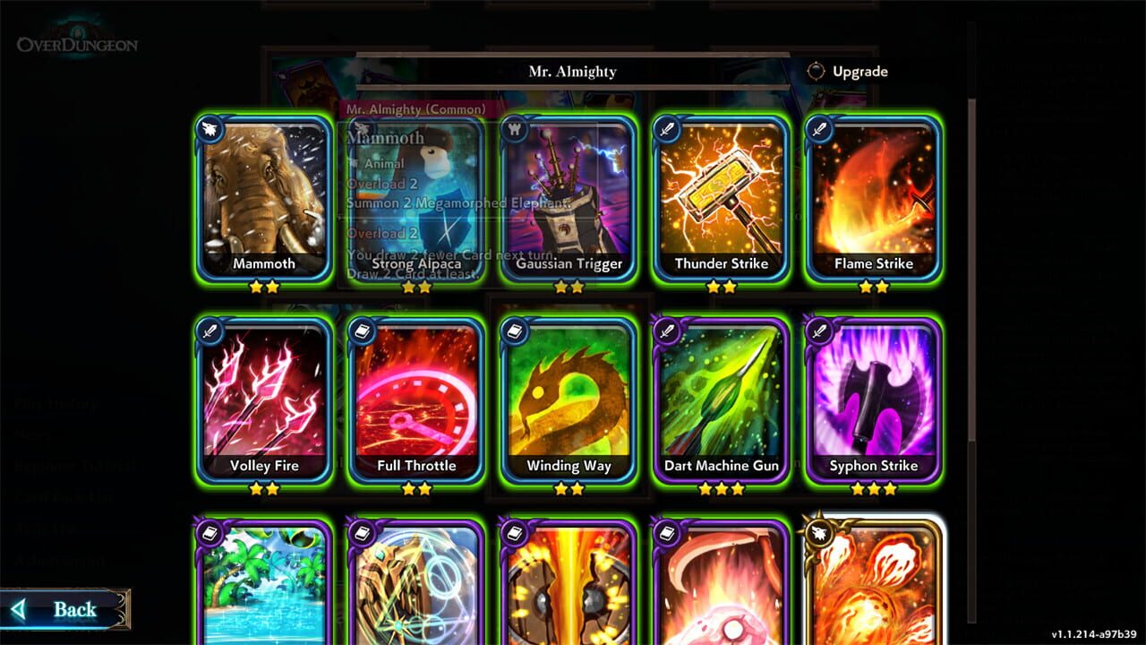 Overdungeon - Mr.Almighty (Card Pack)