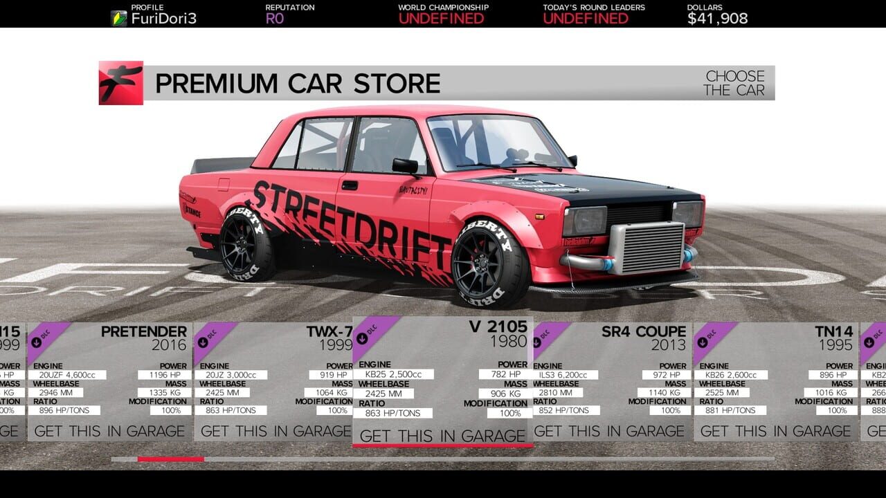 Furidashi: Drift Cyber Sport - Premium Cars Pack 1 — Screenshot 3