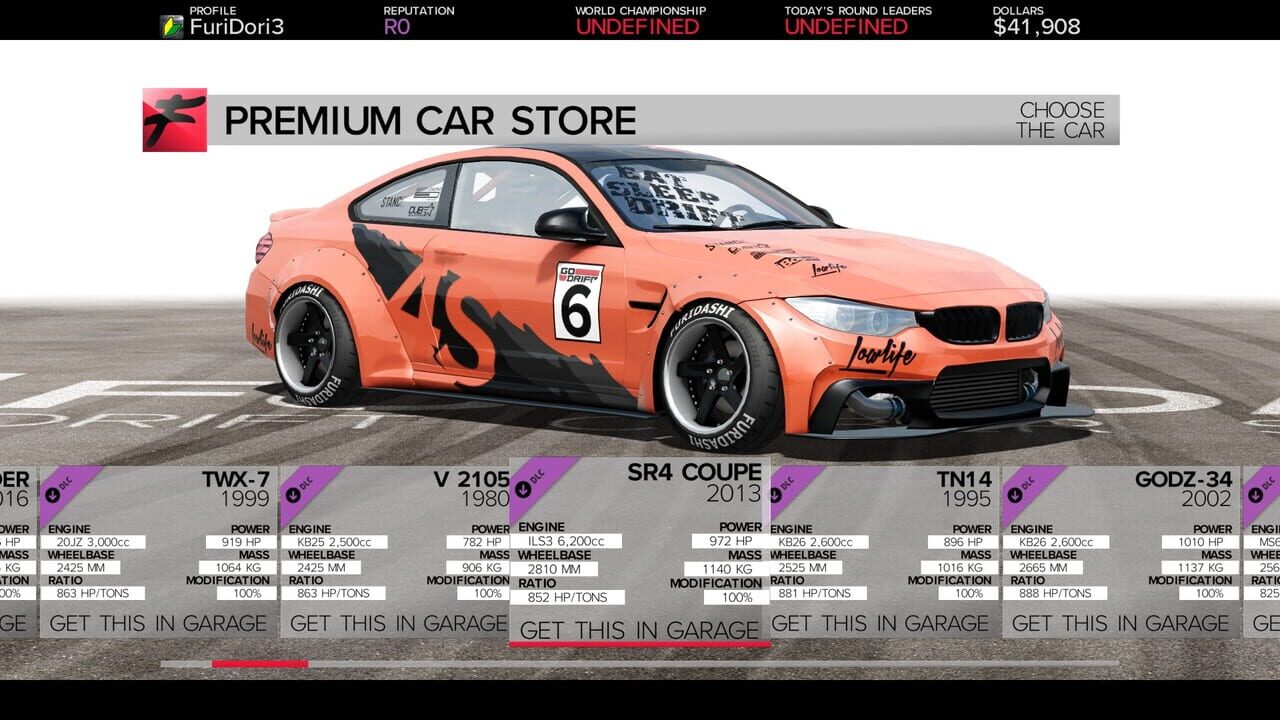Furidashi: Drift Cyber Sport - Premium Cars Pack 1 — Screenshot 2