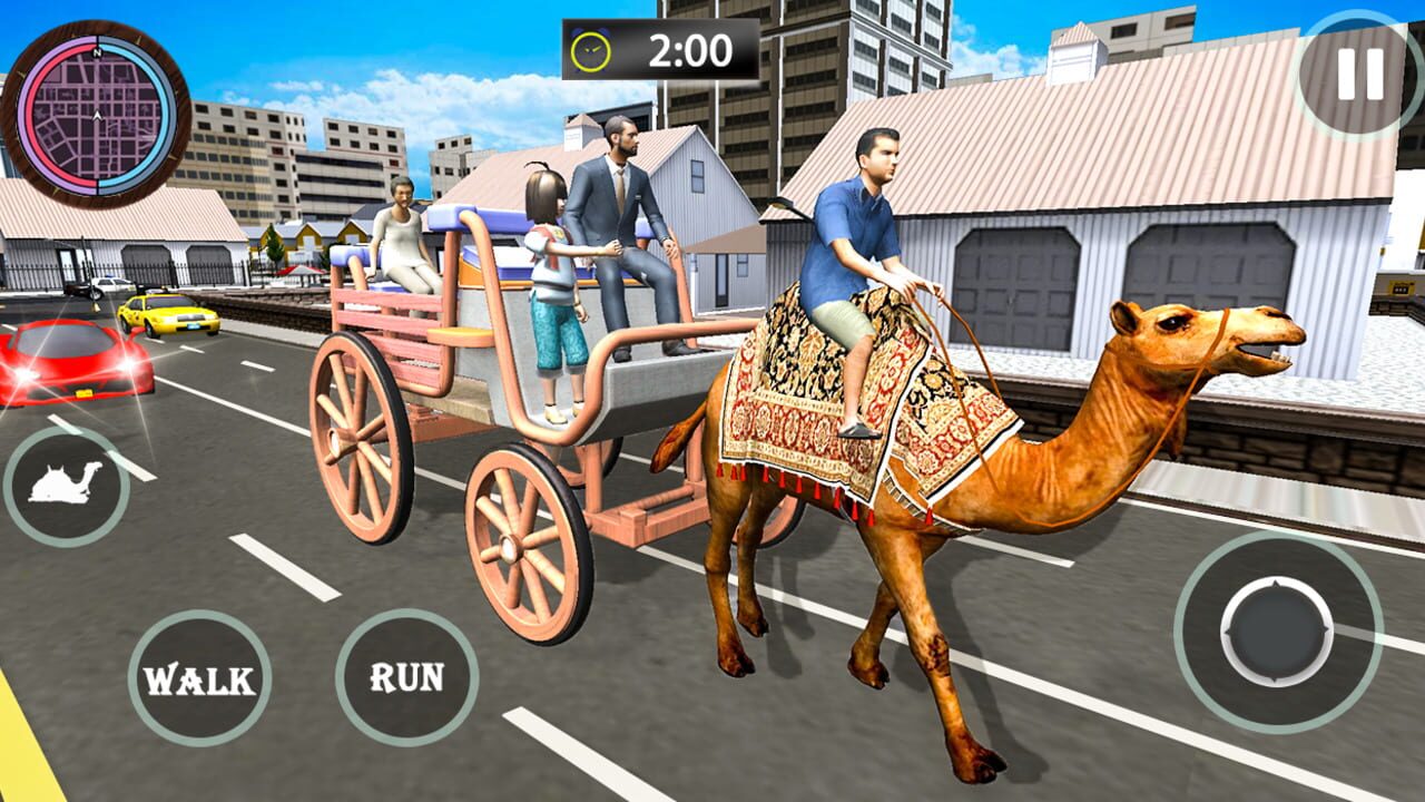 Passenger Camel Taxi Driving — Screenshot 2