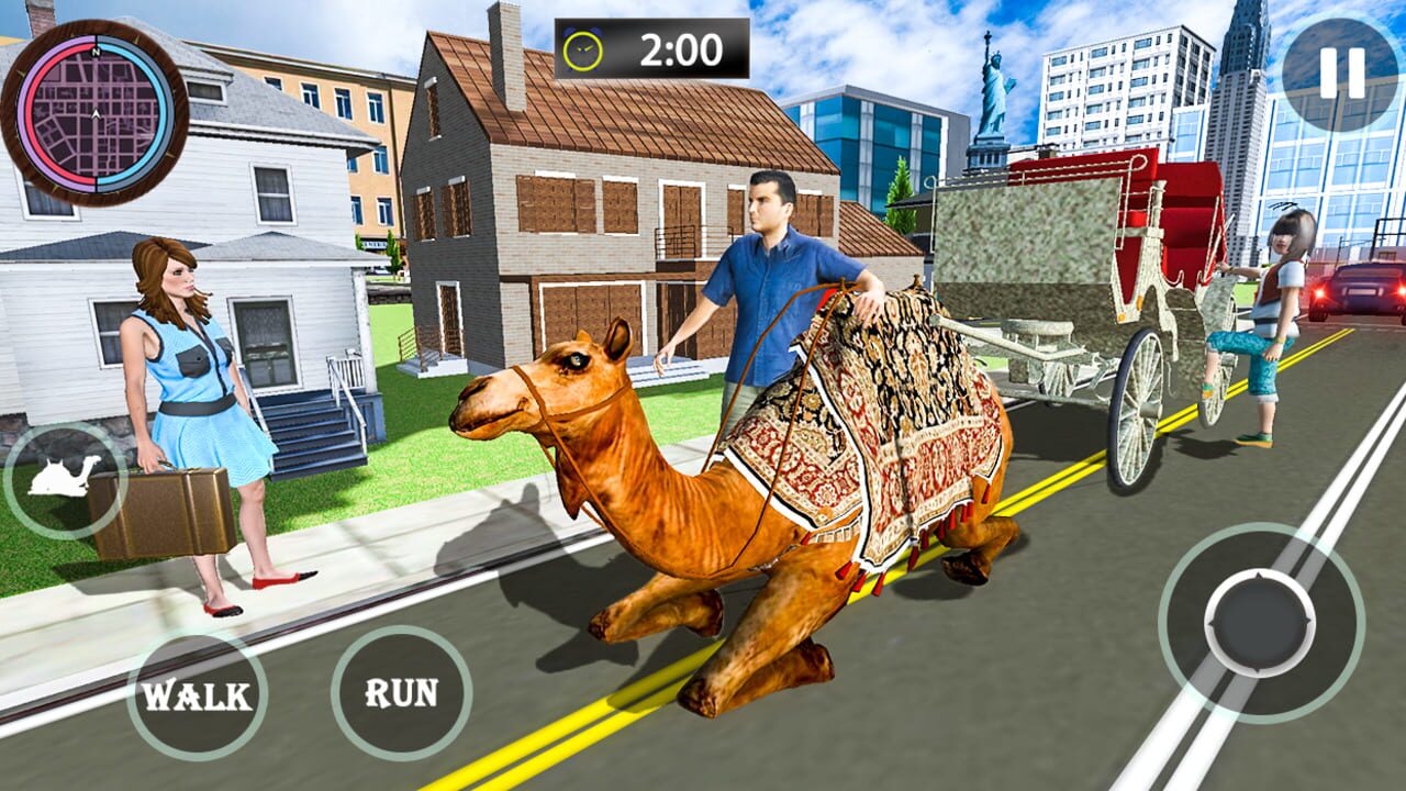 Passenger Camel Taxi Driving — Screenshot 3