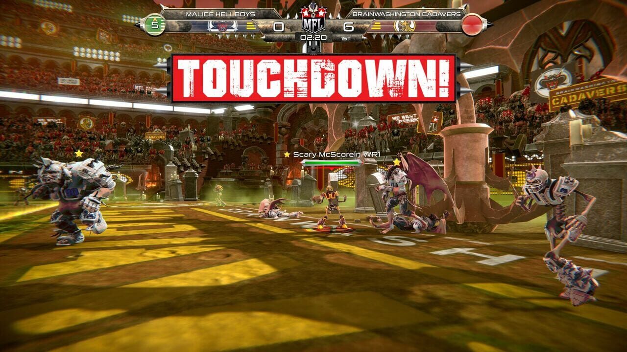 Mutant Football League: Brainwashington Cadavers Image
