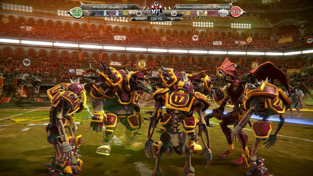 Mutant Football League: Brainwashington Cadavers Image
