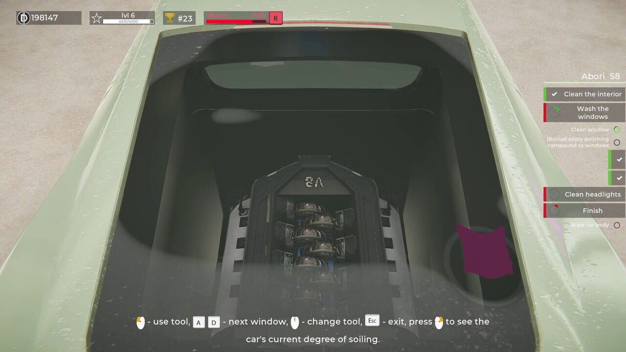 Car Detailing Simulator: Track Day — Screenshot 3