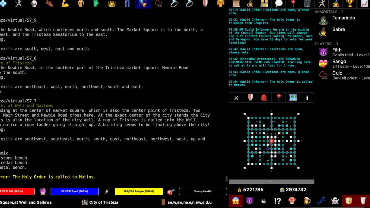 StickMUD Screenshot 1