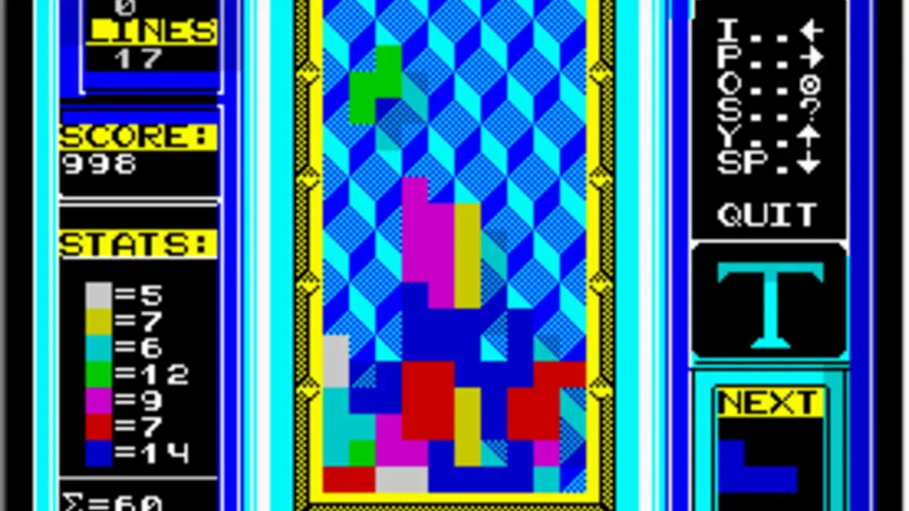 Tetris banner