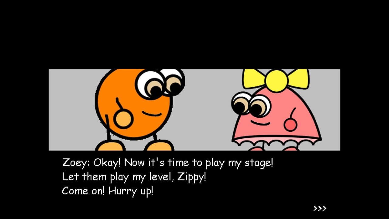 Welcome to the World of Zippy the Circle: Visual Novel — Screenshot 4